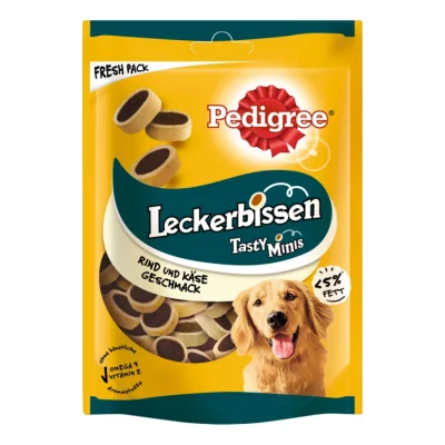 Pedigree Leckerbissen Tasty Minis Fromage et bœuf 6x140 g