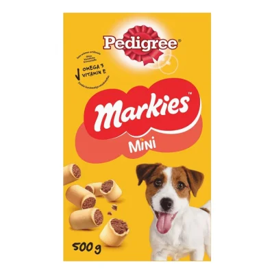 Pedigree MARKIES MINI biscuits fourrés pour chien adulte 500g