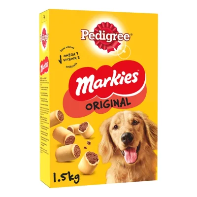 Pedigree Markies Original Biscuits Fourres pour Chien 1,5kg
