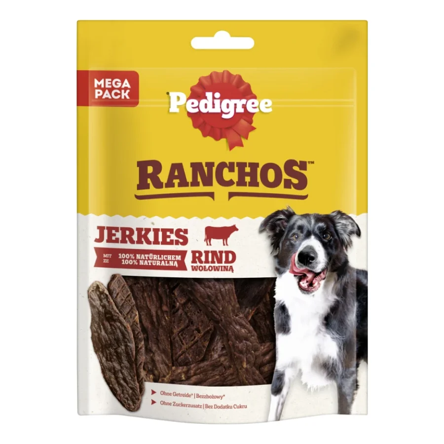 Pedigree Ranchos Jerkies 180 g Bœuf