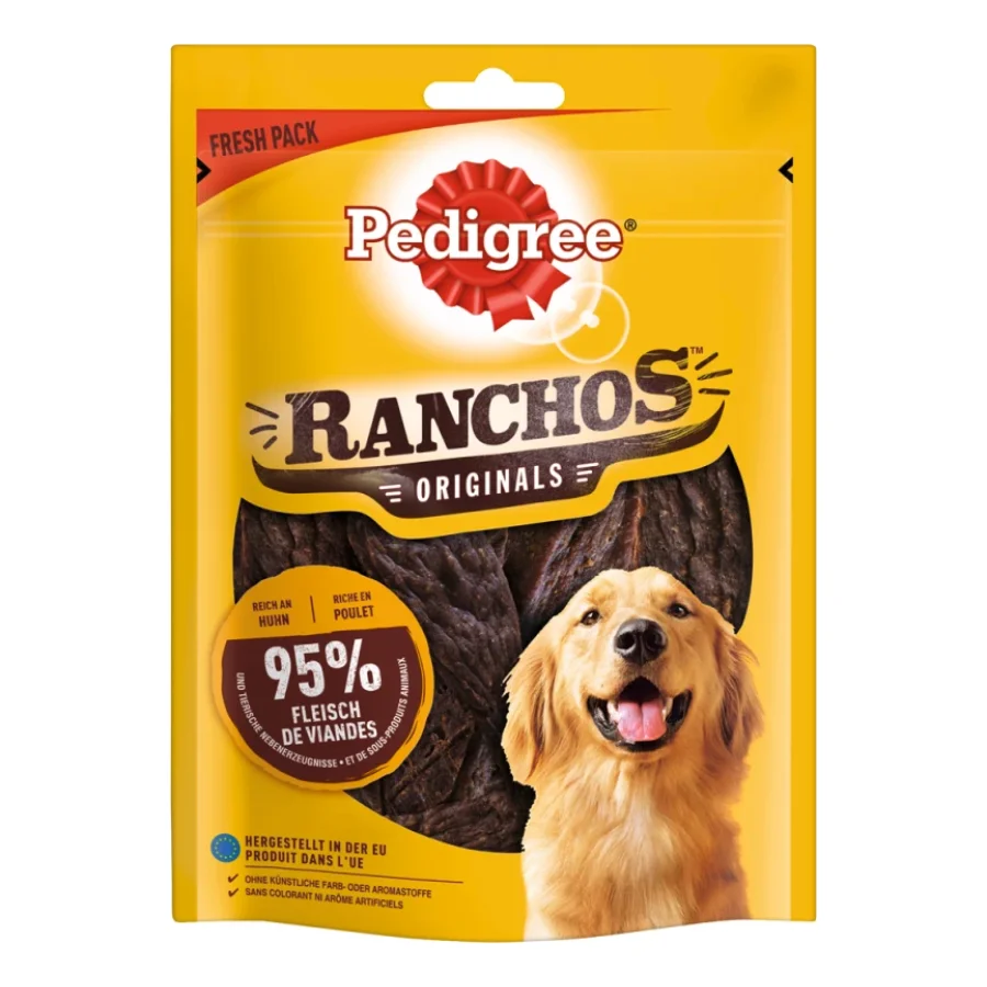 Pedigree Ranchos Originals 7 x 70 g Poulet