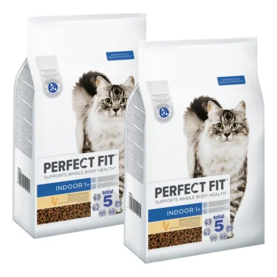 PERFECT FIT Sacs Indoor 1+ Poulet 2x7 kg
