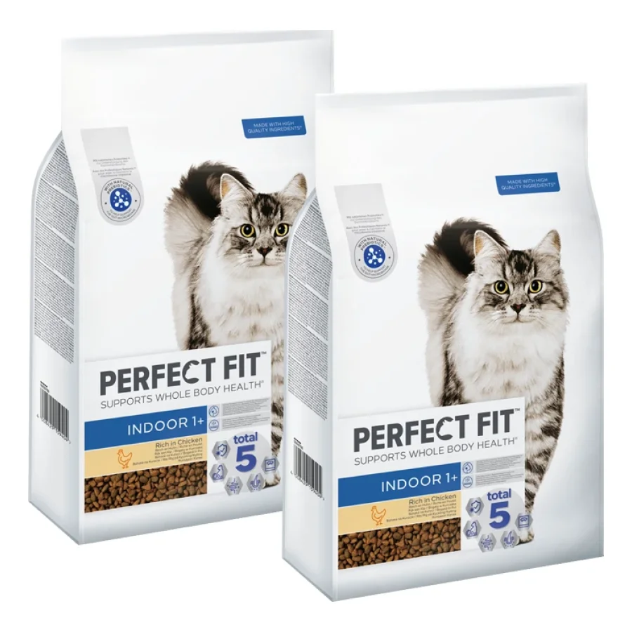 PERFECT FIT Sacs Indoor 1+ Poulet 2x7 kg