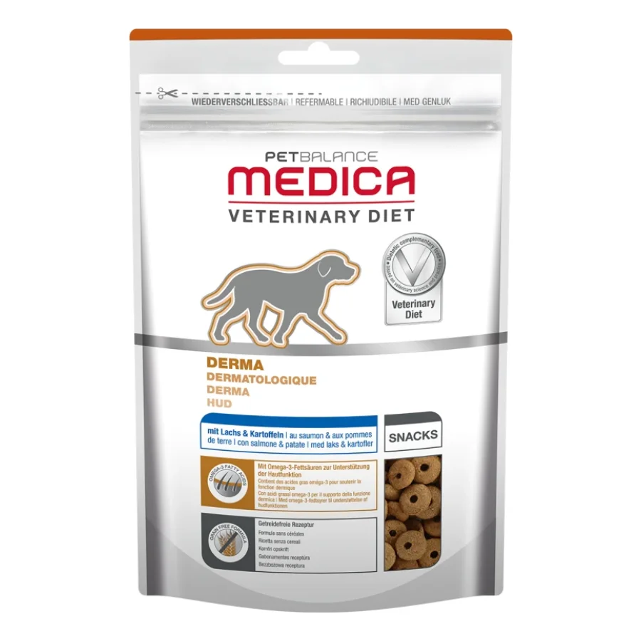 PetBalance Medica Dermatologique Friandises Chien Adulte Saumon & Pommes de terre 2x125 g
