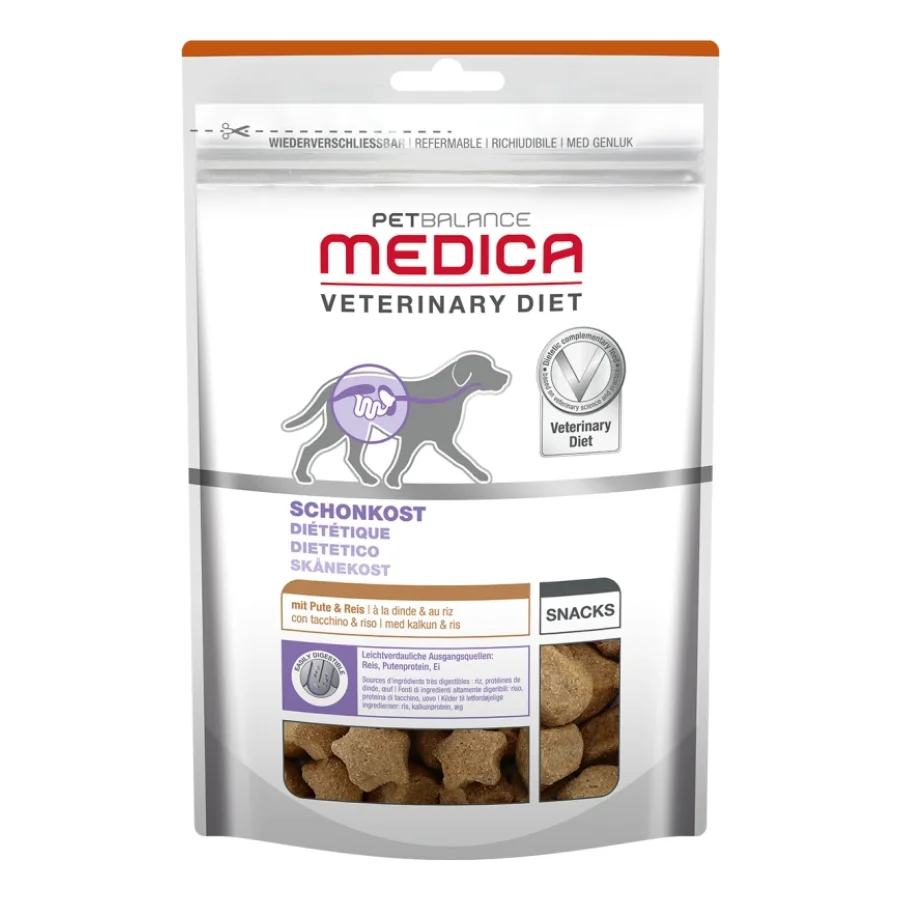 PetBalance Medica Diététique Friandises Chien Adulte Dinde et riz 2x125 g
