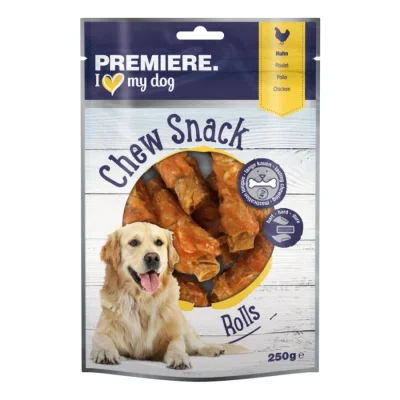 PREMIERE Bâtonnets à mâcher Sticks au blanc de poulet 250 g