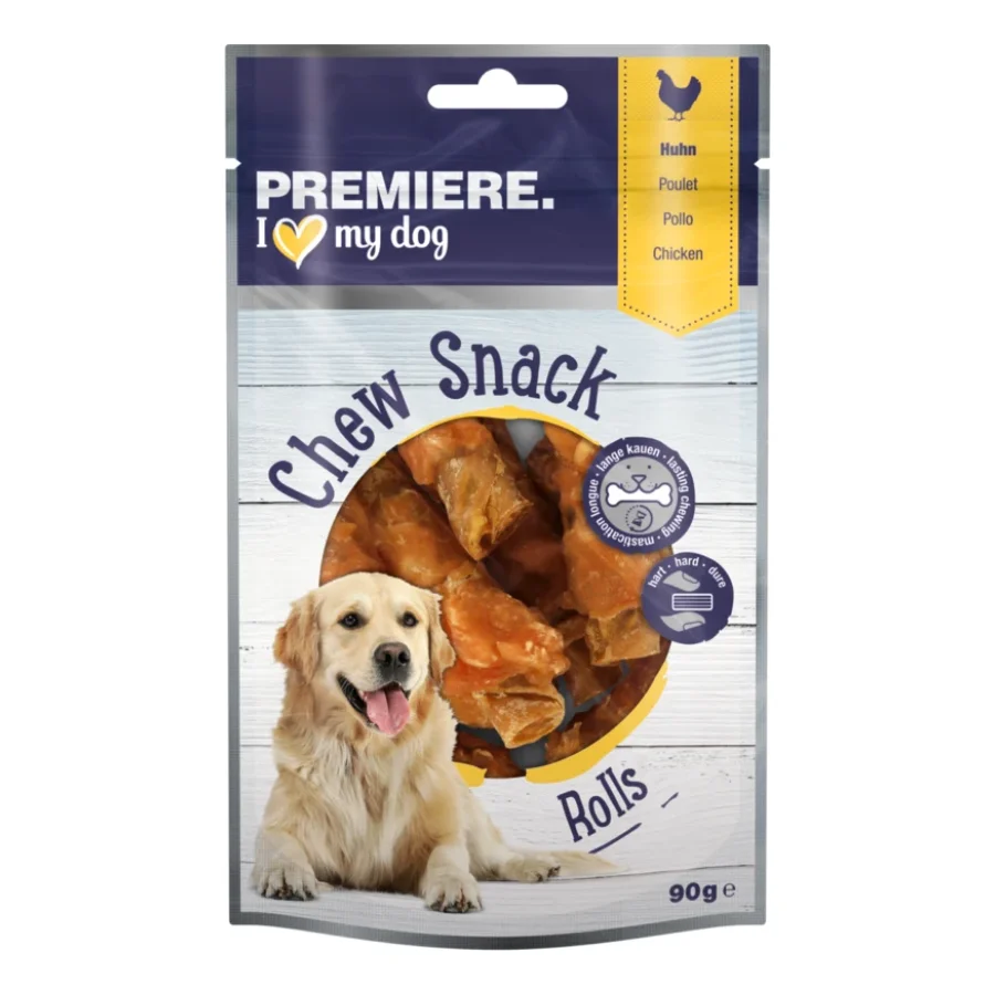 PREMIERE Bâtonnets à mâcher Sticks au blanc de poulet 8x90 g