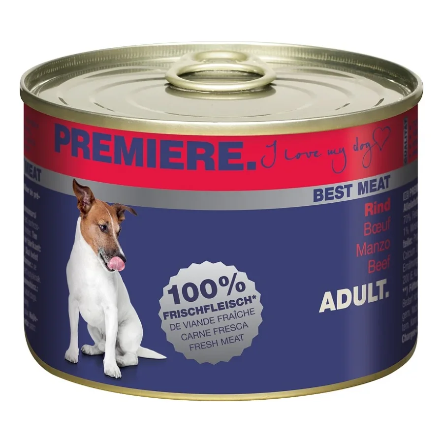 PREMIERE Best Meat Adult Bœuf 12x185 g