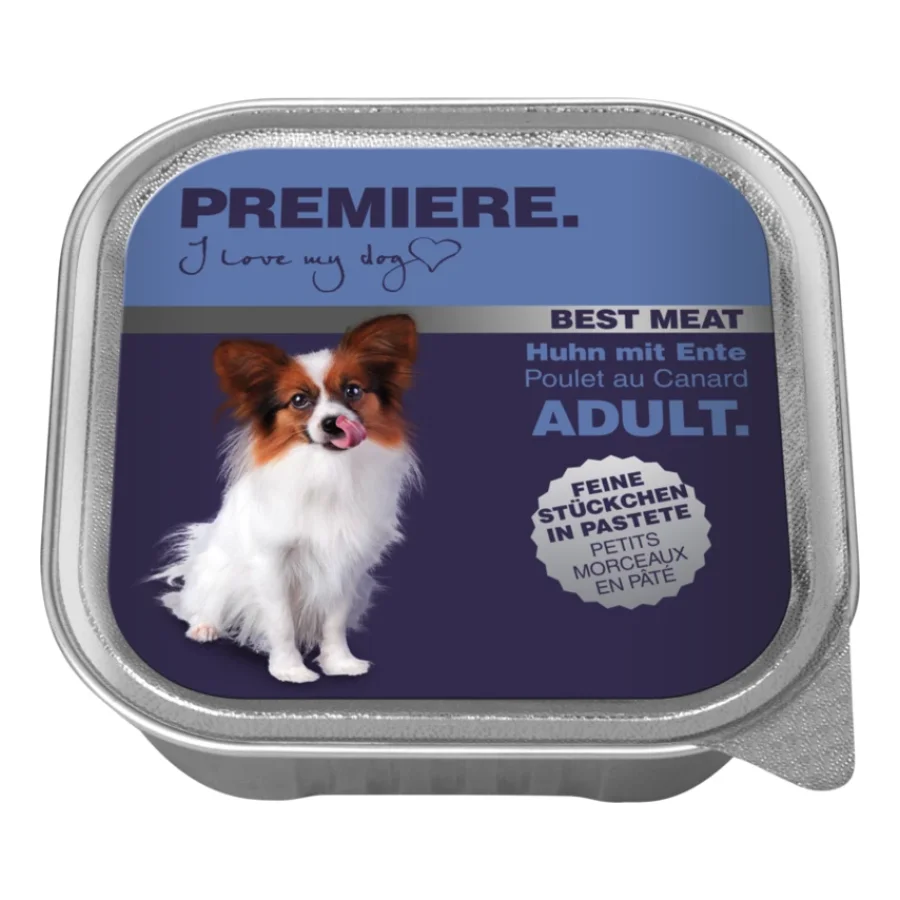 PREMIERE Best Meat Adult Canard et poulet 16x100 g