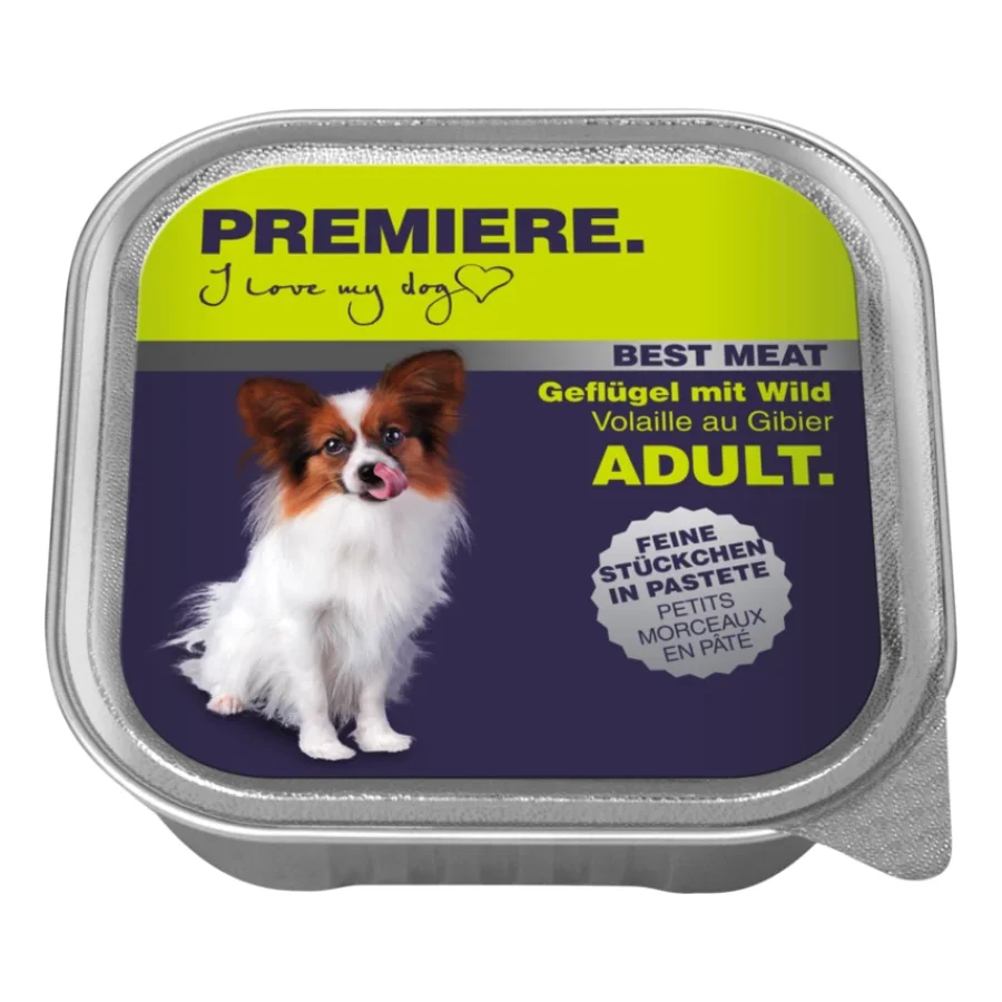 PREMIERE Best Meat Adult Gibier et volaille 32x100 g