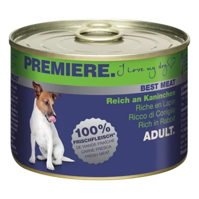 PREMIERE Best Meat Adult Lapins 12x185 g