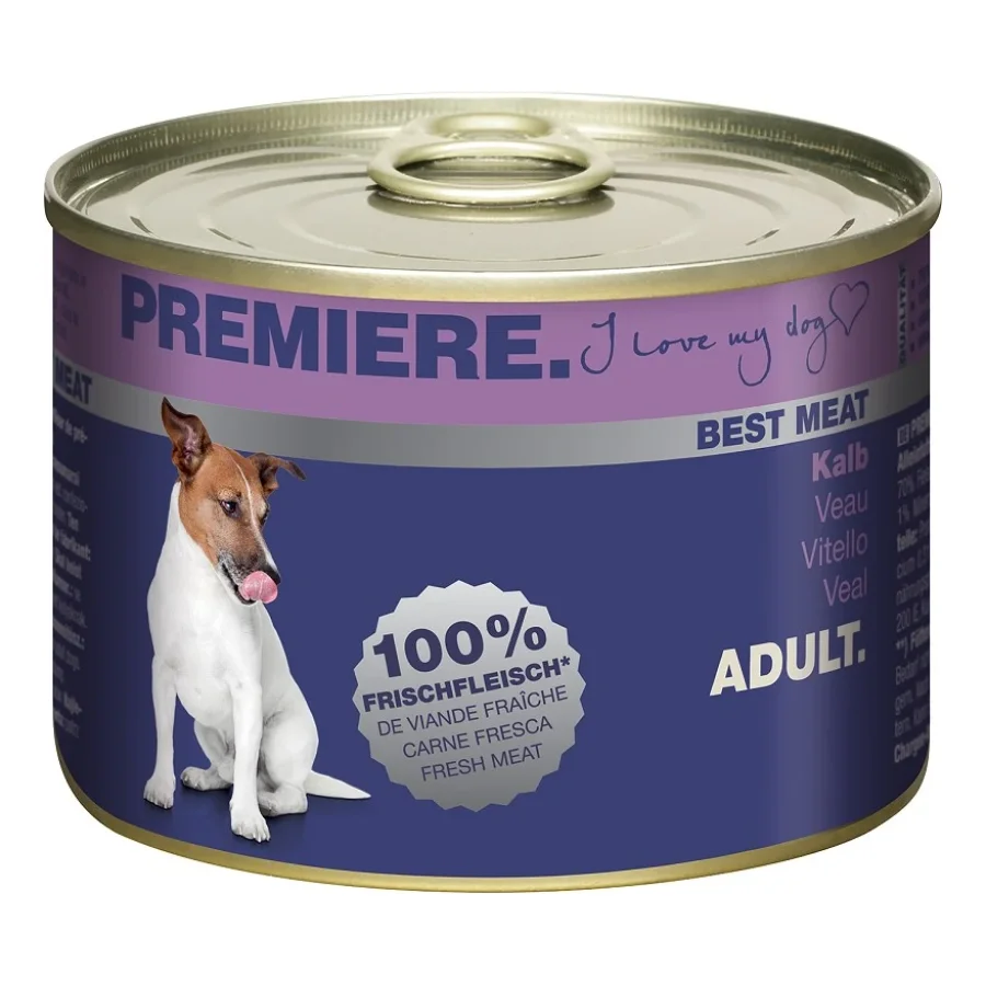 PREMIERE Best Meat Adult Veau 6x185 g