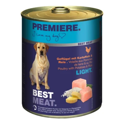 PREMIERE Best Meat Light Volaille & riz 24x800 g