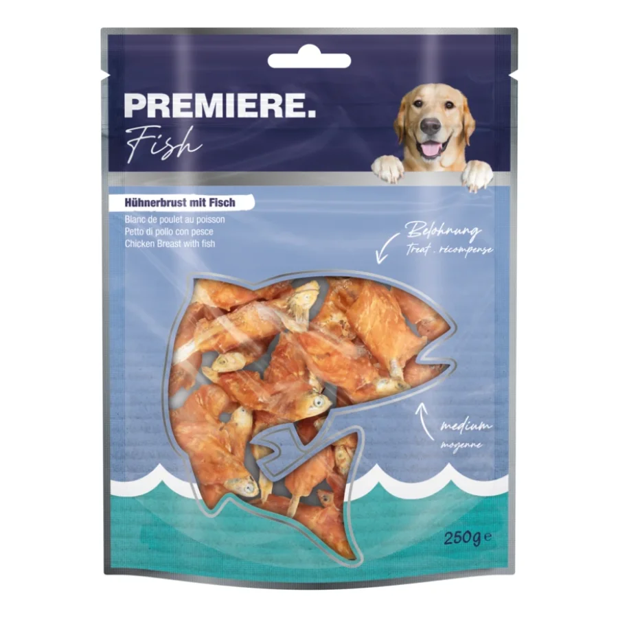 PREMIERE Blanc de poulet et poisson 250 g