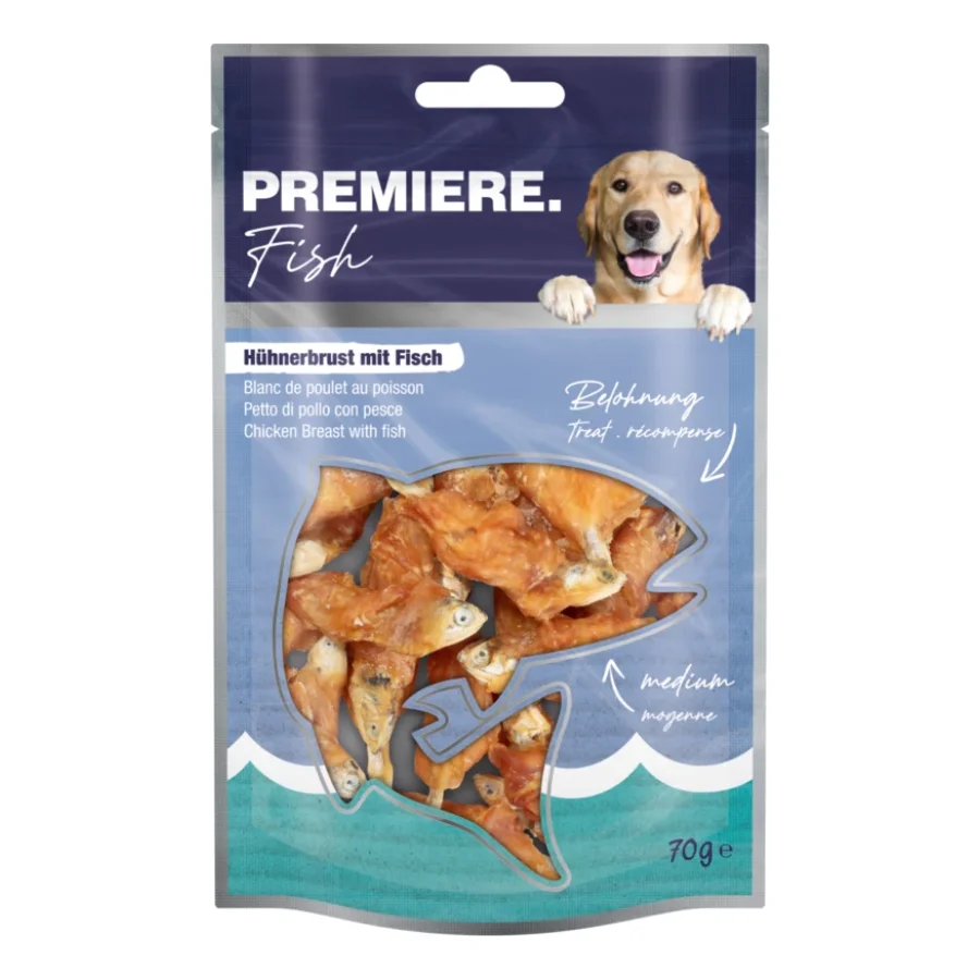 PREMIERE Blanc de poulet et poisson 7 x 70 g