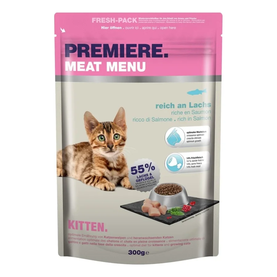 PREMIERE Chaton Saumon 300 g