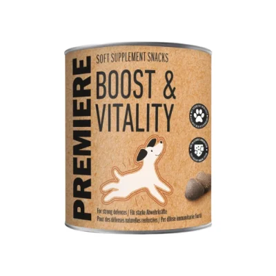 PREMIERE Complément pour chien Snack Boost & Vitality 300g