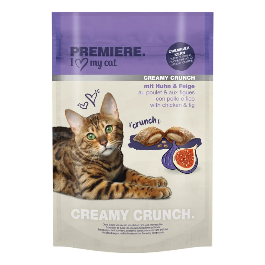 PREMIERE Creamy Crunch au poulet & aux figues 4 x 180 g
