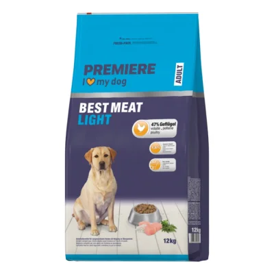 PREMIERE Croquettes Chien Best Meat Adult Light Volaille 12 kg