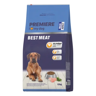 PREMIERE Croquettes Chien Best Meat Adult Maxi Volaille 12 kg