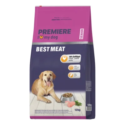 PREMIERE Croquettes Chien Best Meat Senior Volaille 12 kg