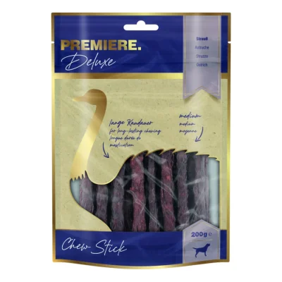 PREMIERE Deluxe Chew Sticks Autruche 200g