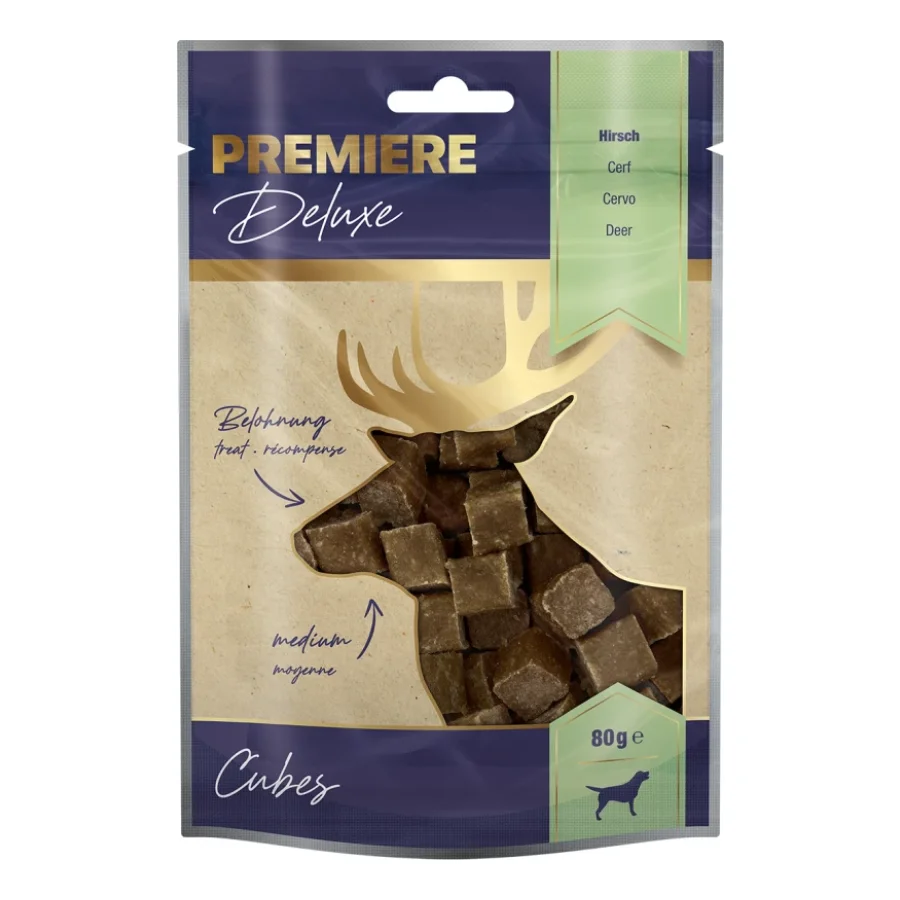PREMIERE Deluxe Meat Cubes 80 g Gibier