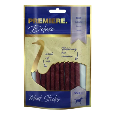 PREMIERE Deluxe Meat Sticks 90g Autruche