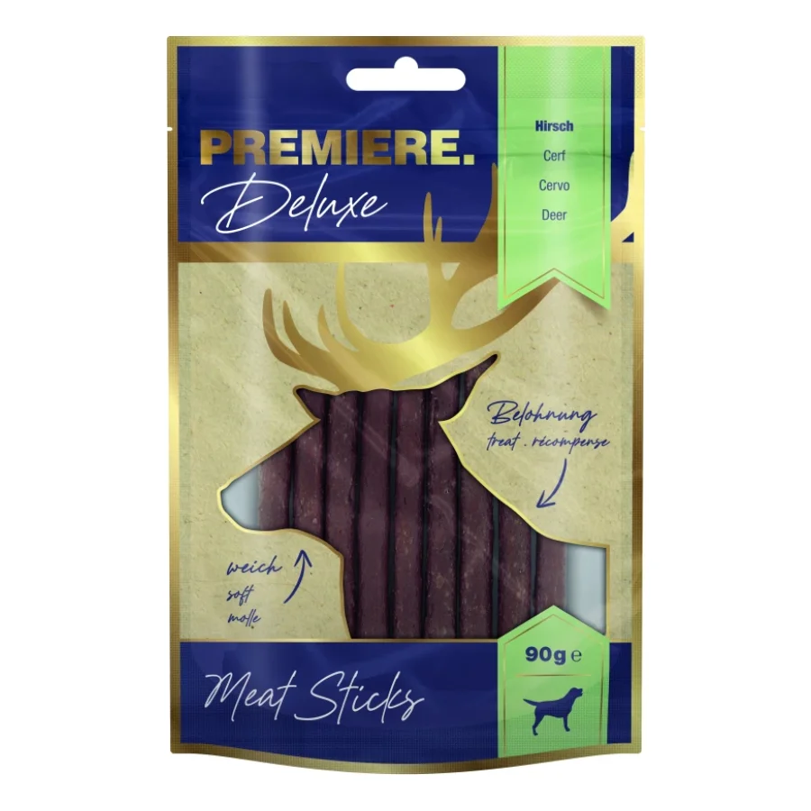 PREMIERE Deluxe Meat Sticks 90g Cerf