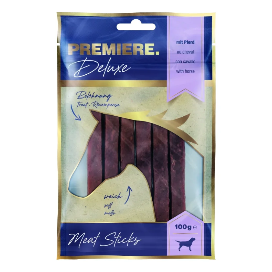 PREMIERE Deluxe Meat Sticks cheval 100g