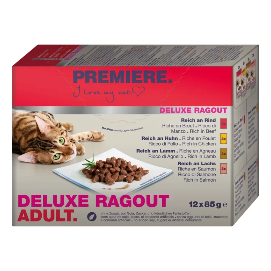 PREMIERE Deluxe Ragout Adult Multipack 12 x 85 g