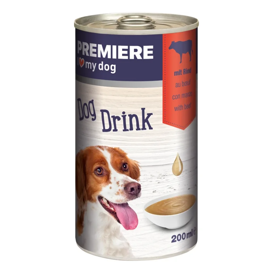 PREMIERE Dog Drink 16x200 ml Bœuf