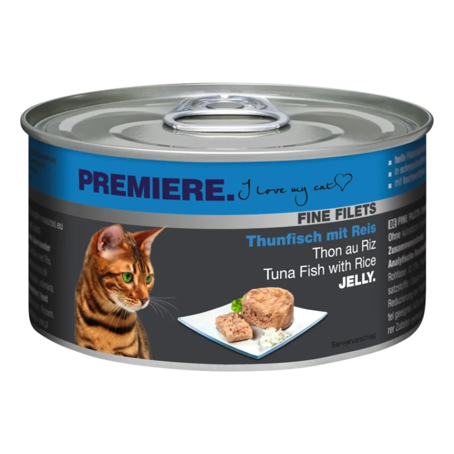 PREMIERE Fine Filets Thon et riz : 24x100 g
