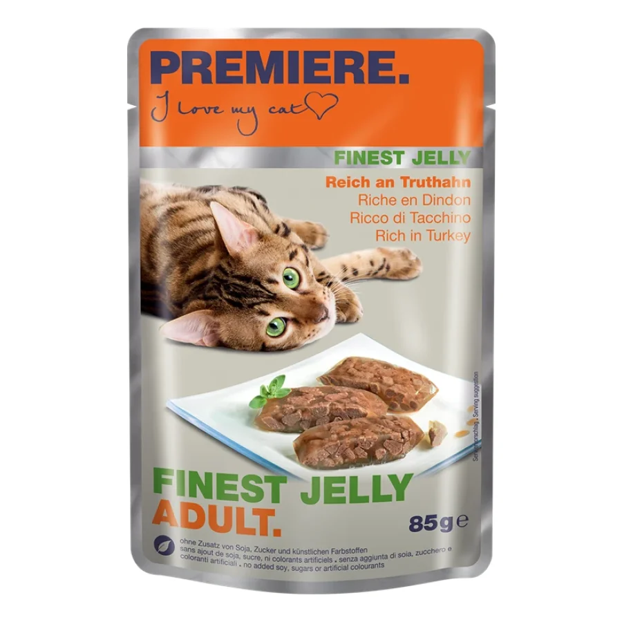 PREMIERE Finest Jelly Adulte Dinde 44x85 g