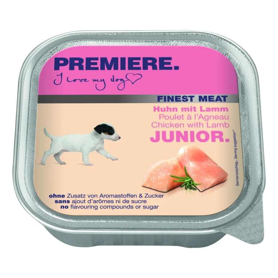 PREMIERE Finest Meat Junior Poulet à l’agneau 20x150 g
