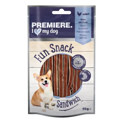 PREMIERE Fun Snack Sandwich Poulet au poisson 6x70 g
