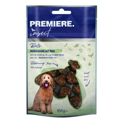 PREMIERE Insekt Snack Balls vers de farine au riz 100 g