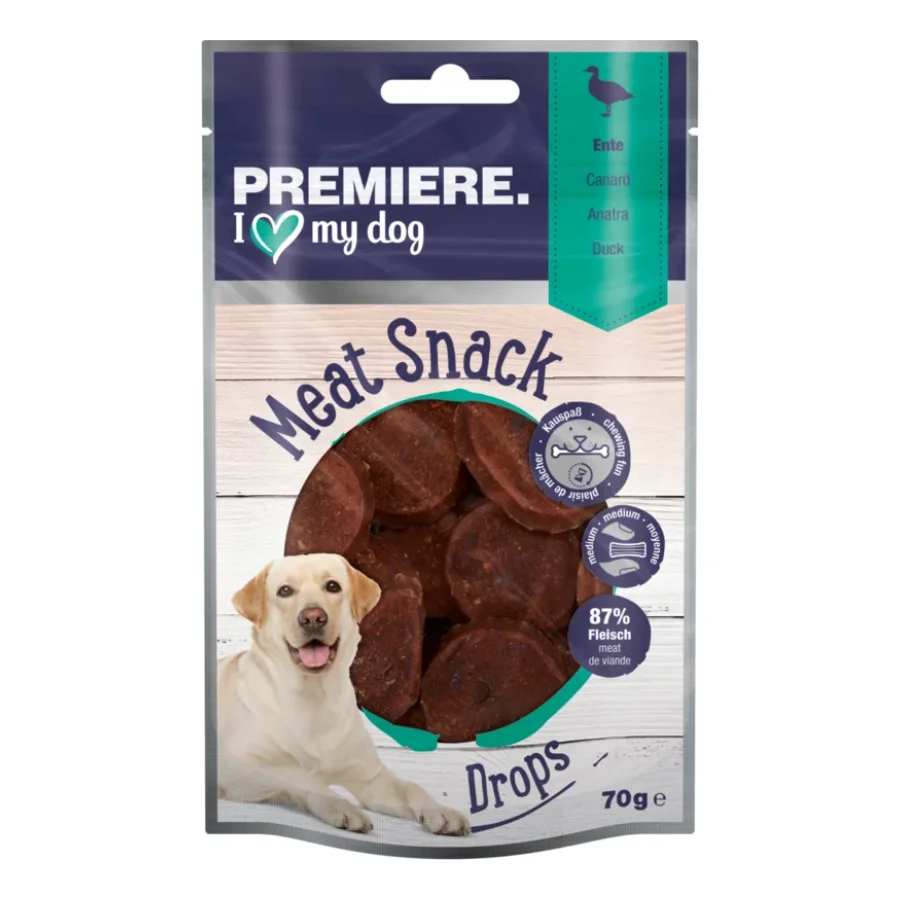 PREMIERE Meat Drops 6 x 70 g Canard