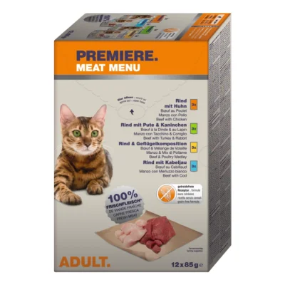 PREMIERE Meat Menu Adult 12 x 85 g