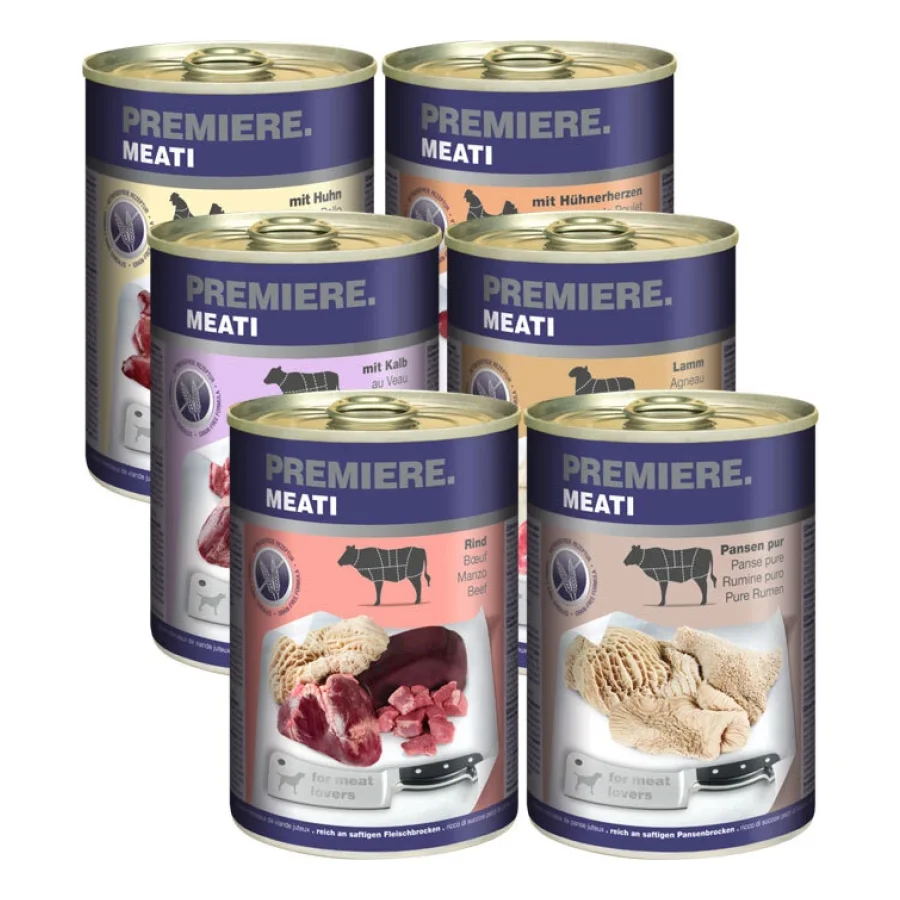 PREMIERE Meati pack mixte 6 x 400 g Pack mix 1