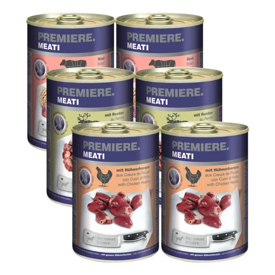 PREMIERE Meati pack mixte 6 x 400 g Pack mix 3