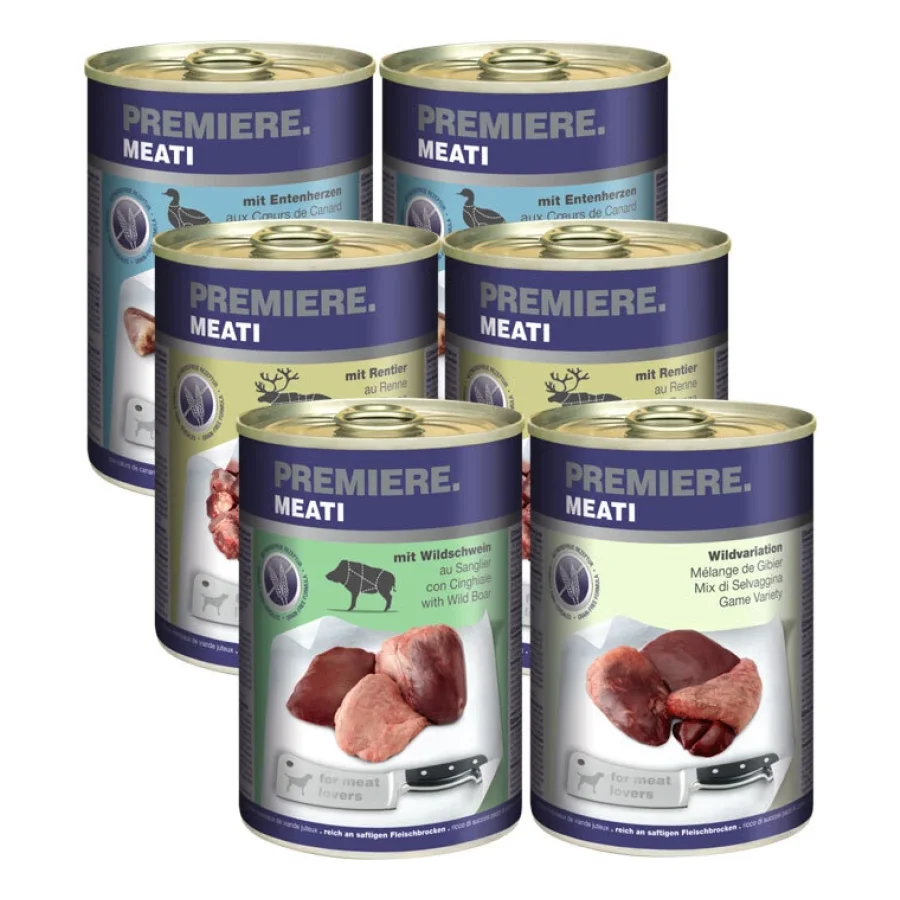 PREMIERE Meati pack mixte 6 x 400 g Pack mix 4