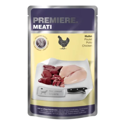 PREMIERE Meati Pouch Adult Poulet 10x500 g