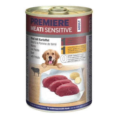 PREMIERE Meati Sensitive Bœuf & Pomme de terre 24x400 g