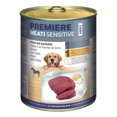 PREMIERE Meati Sensitive Cheval et pommes de terre 12x800 g