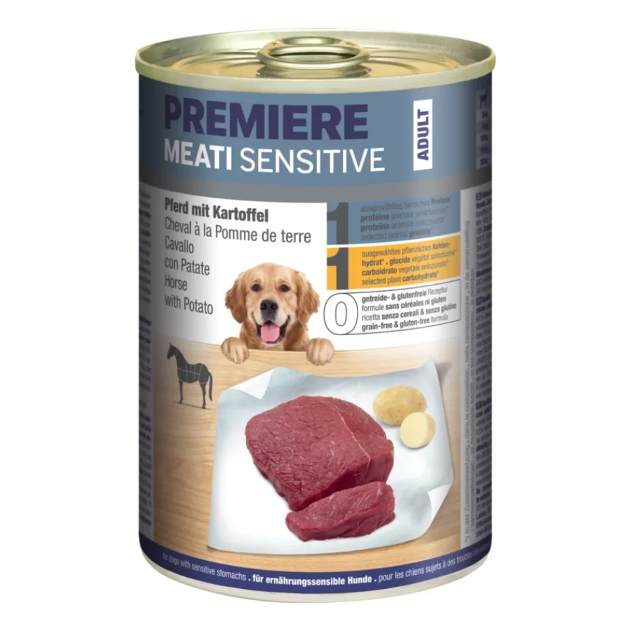 PREMIERE Meati Sensitive Cheval et pommes de terre 6x400 g