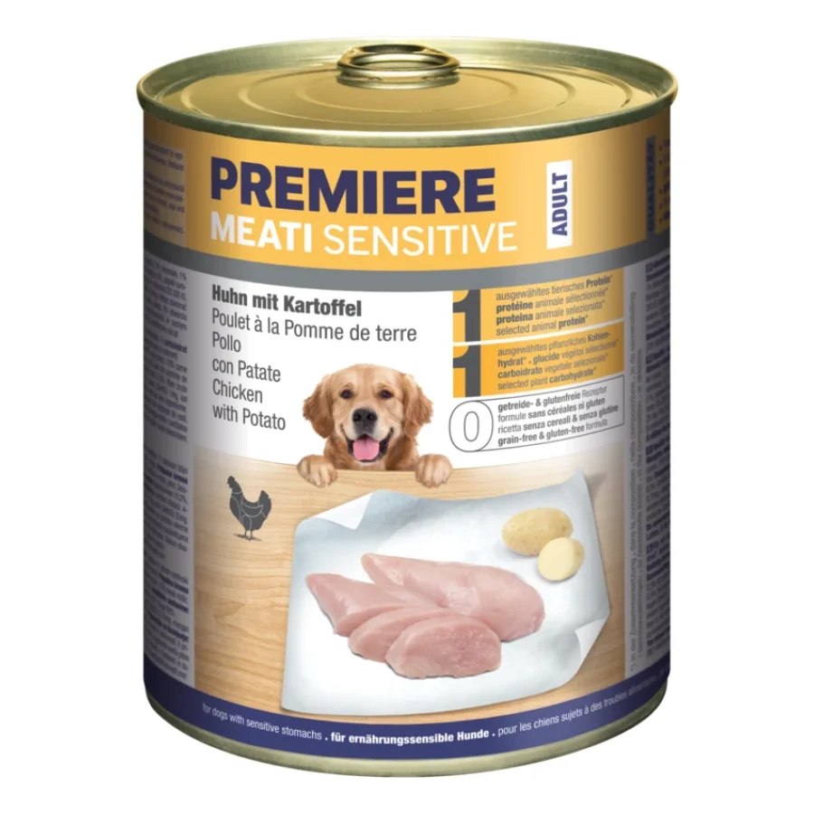 PREMIERE Meati Sensitive Poulet et pommes de terre 12x800 g
