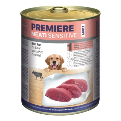 PREMIERE Meati Sensitive Pur bœuf 24x800 g