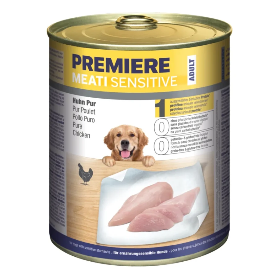 PREMIERE Meati Sensitive Pur poulet 6x800 g