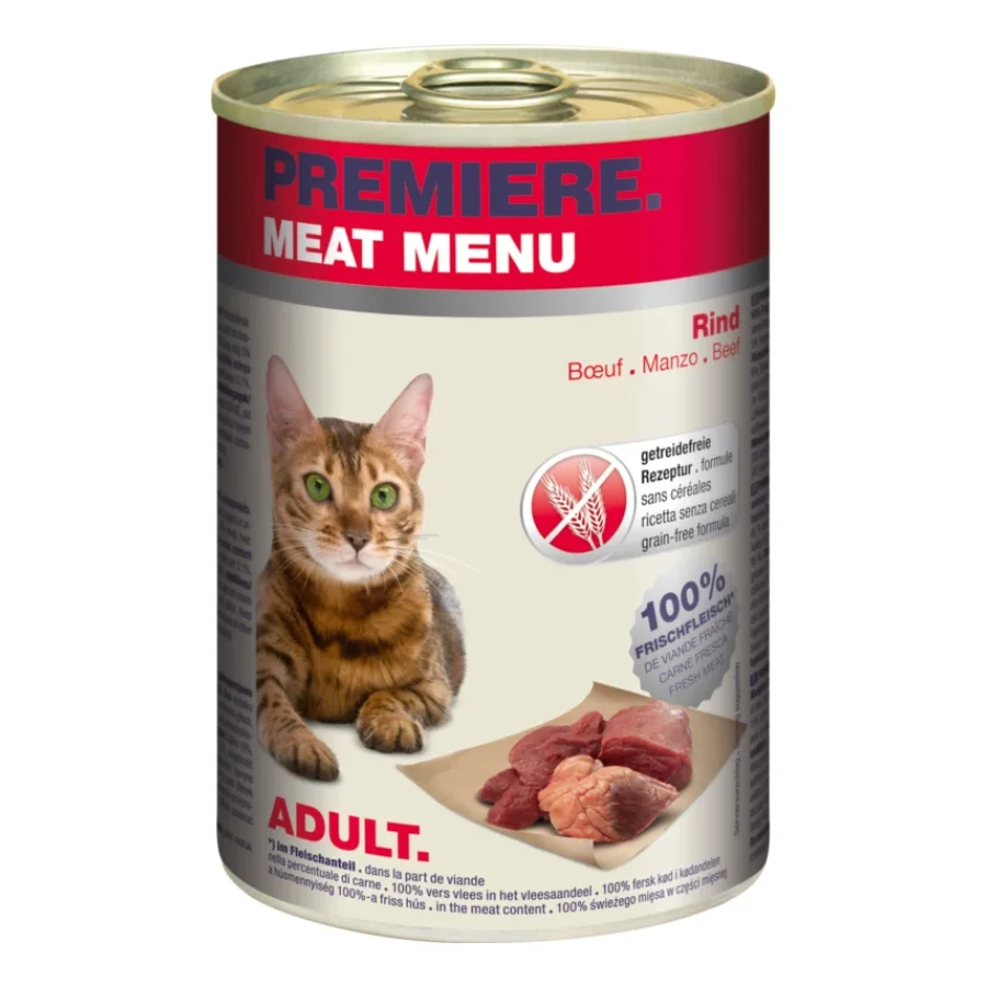 PREMIERE Menu Viande Adulte Bœuf 24x400 g